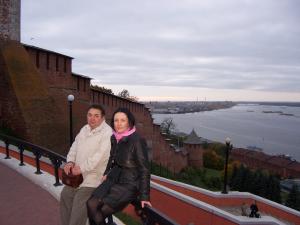 Nizhny Novgorod, the Kremlin. Vladimir Bort and  Nadja  Grishin. (2009)