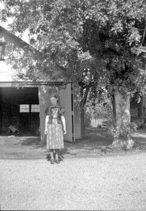 Mildred Dumes, garage on 2nd street house 